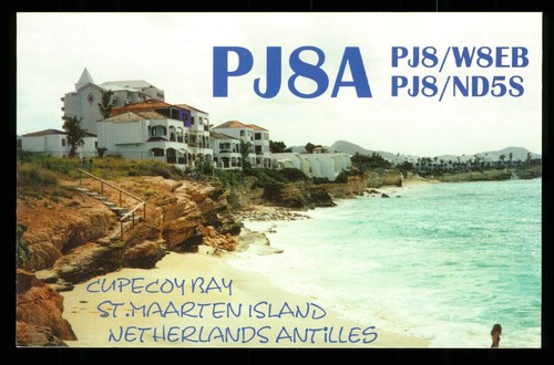 Qsl card radio netherlands - radio,