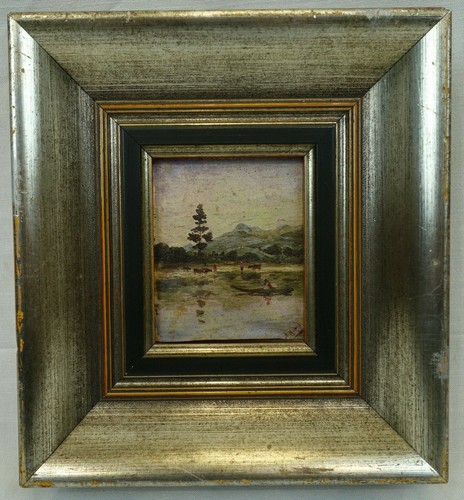 Oil painting - (b1033),