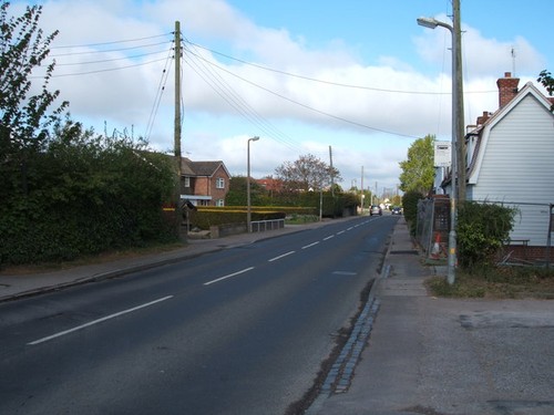 Photo 6x4 bus stop thorpe - photo,