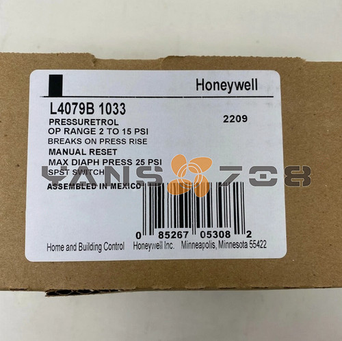New one honeywell - new, l4079b1033
